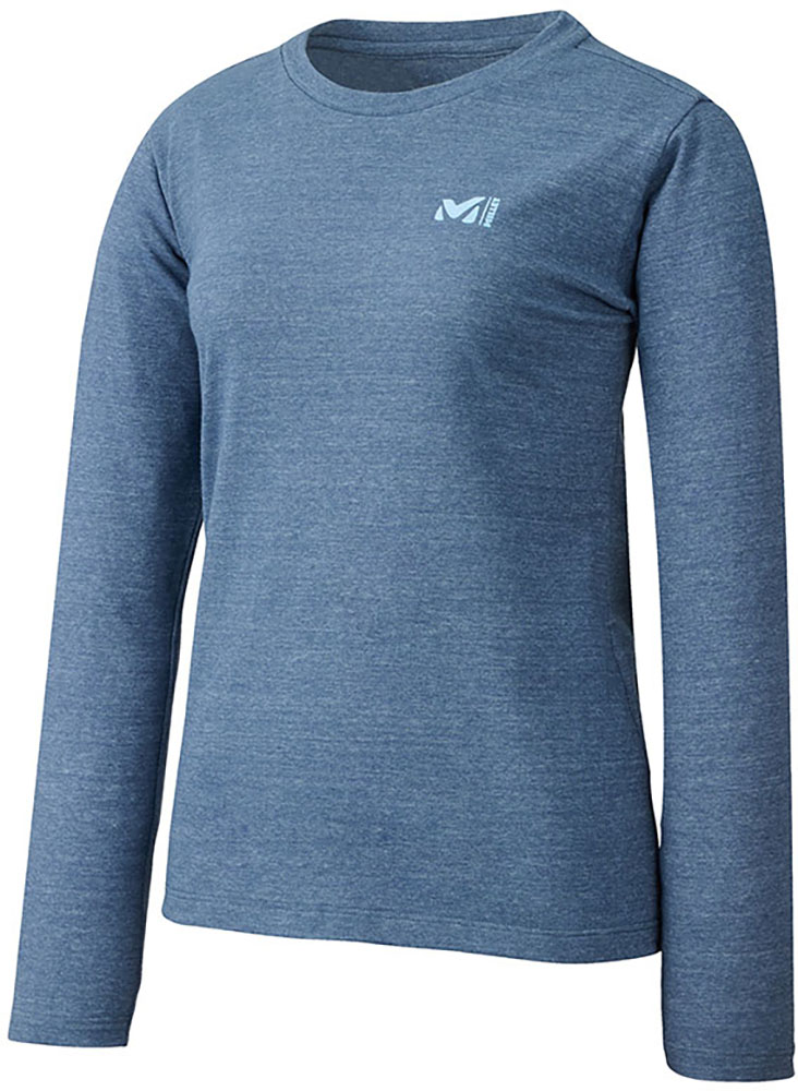ミレー レディース M ロゴ ASA II Tシャツ ロング スリーブ MIV01871