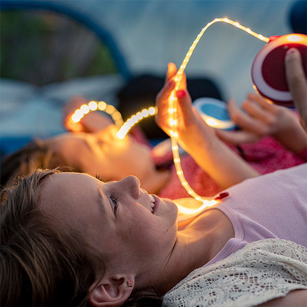 ノーボックス テープライトLED 照明 ランタン キャンプ BBQ グランピング 防災 懐中電灯 ハンドライト 停電対策 20237001