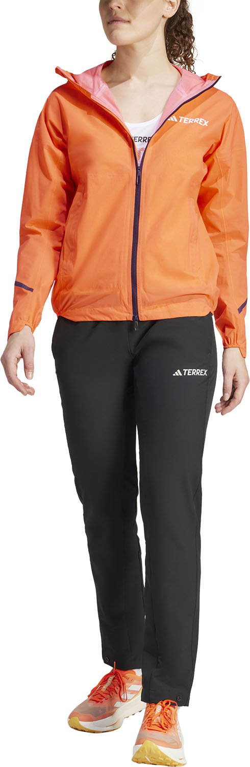 adidas アディダス レディース　アウトドア　レインジャケット　トレイルランニング　TERREX テレックス Xperior 2.5層構造 ライト Rain.Rdyジャケット HAU55