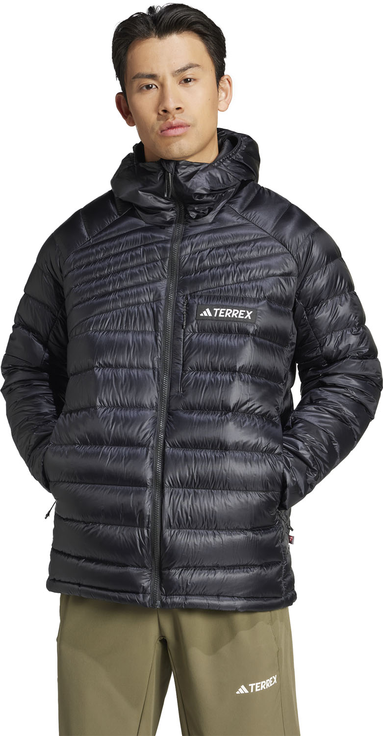 adidas アディダス メンズ　アウトドア　ハイキング　キャンプ　 TERREX テレックス Xperior Cold.Rdy フード付きダウンジャケット JMS13