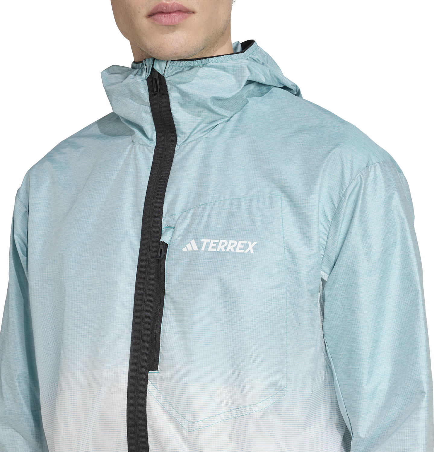 adidas テレックス XPERIOR ライト ウインドウィーブジャケット アウトドア ジャケット トレイルランニング ウインドジャケット ハイキング 通気性 防風性 レギュラーフィット フルジップ HAT72