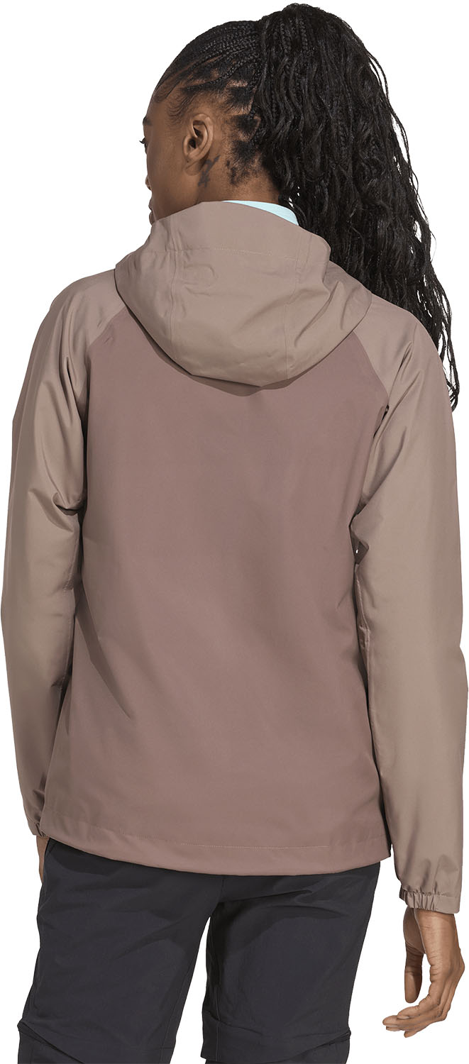 adidas W テレックス TERREX MULTI ジャケット ジャケット レインジャケット フード 登山 ゴアテックス GORE-TEX 撥水 レディース アウトドア スポーツ アディダス HAU51 プリラブドフィグ HAU51