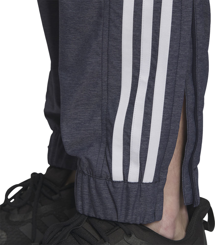 adidas アディダス メンズ ロングパンツ 24/7 レギュラーフィット WIND.RDY デニムウーブン レギュラー テーパードレッグ フルレングス パンツ IEH96