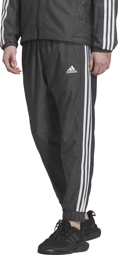 adidas アディダス メンズ ロングパンツ 24/7 レギュラーフィット WIND.RDY デニムウーブン レギュラー テーパードレッグ フルレングス パンツ IEH96