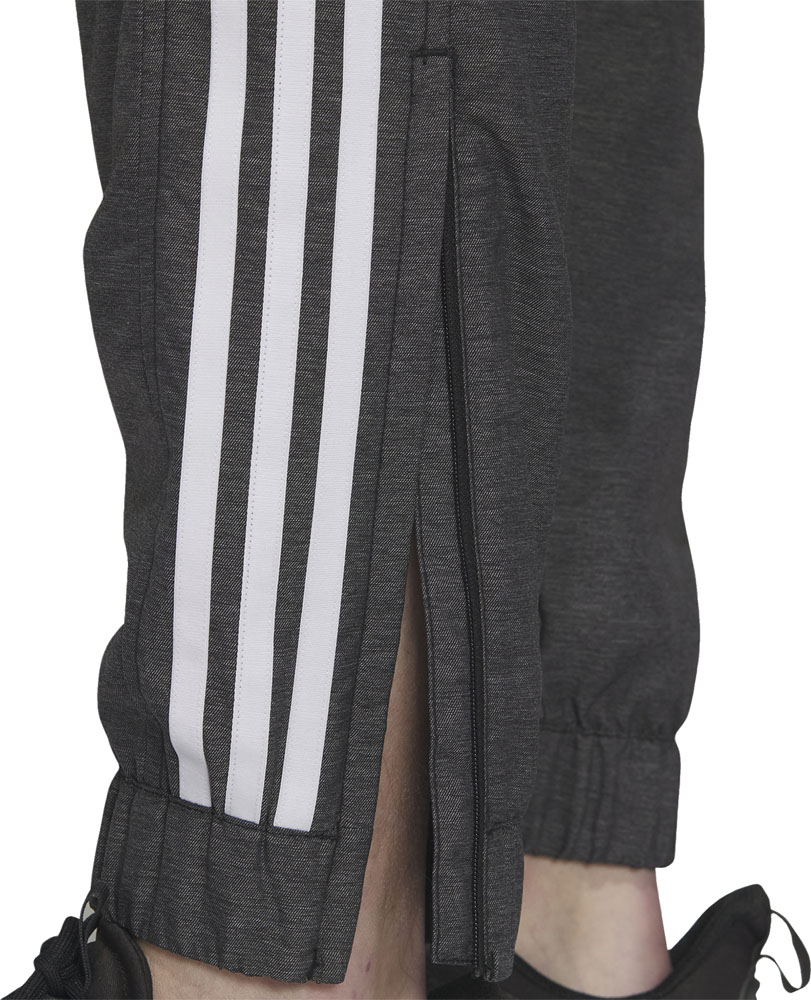 adidas アディダス メンズ ロングパンツ 24/7 レギュラーフィット WIND.RDY デニムウーブン レギュラー テーパードレッグ フルレングス パンツ IEH96