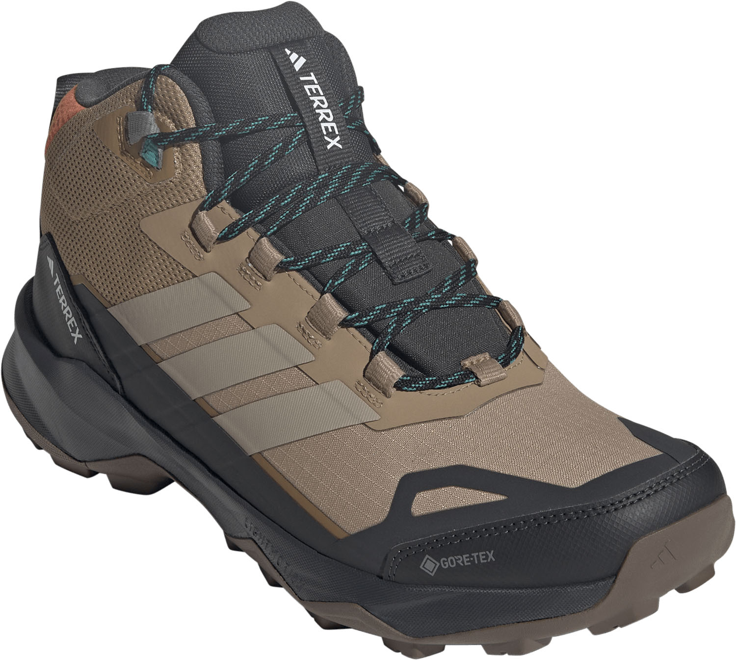 adidas メンズ テレックス スカイチェイサー AX5 ミッド GORE-TEX ハイキング / Terrex Skychaser AX5 Mid GORE-TEX Hiking Shoes アウトドア シューズ ハイキング ハイキングシューズ トレイル 防水性 透湿性 グリップ力 軽量 冒険 レギュラーフィット シューレースクロージャー JH7804