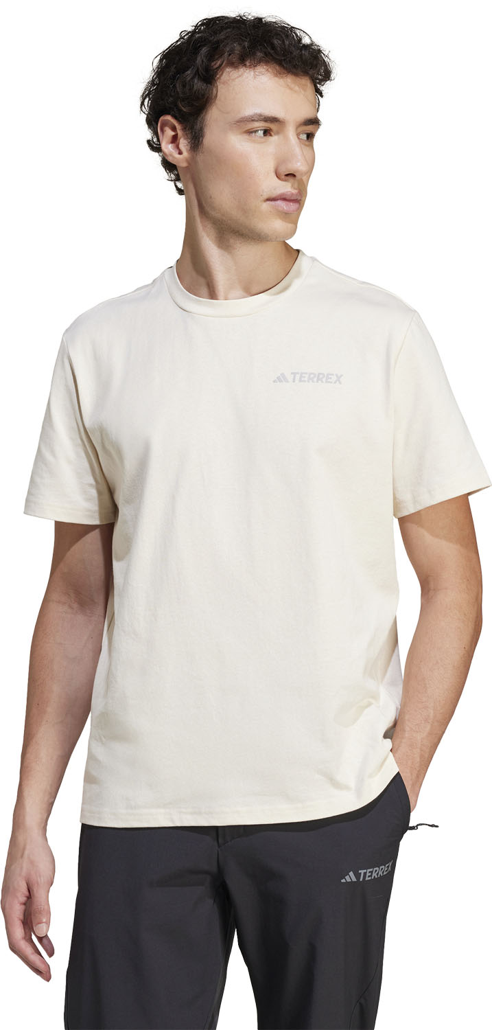 adidas ポリジン グラフィック半袖Tシャツ JI8310