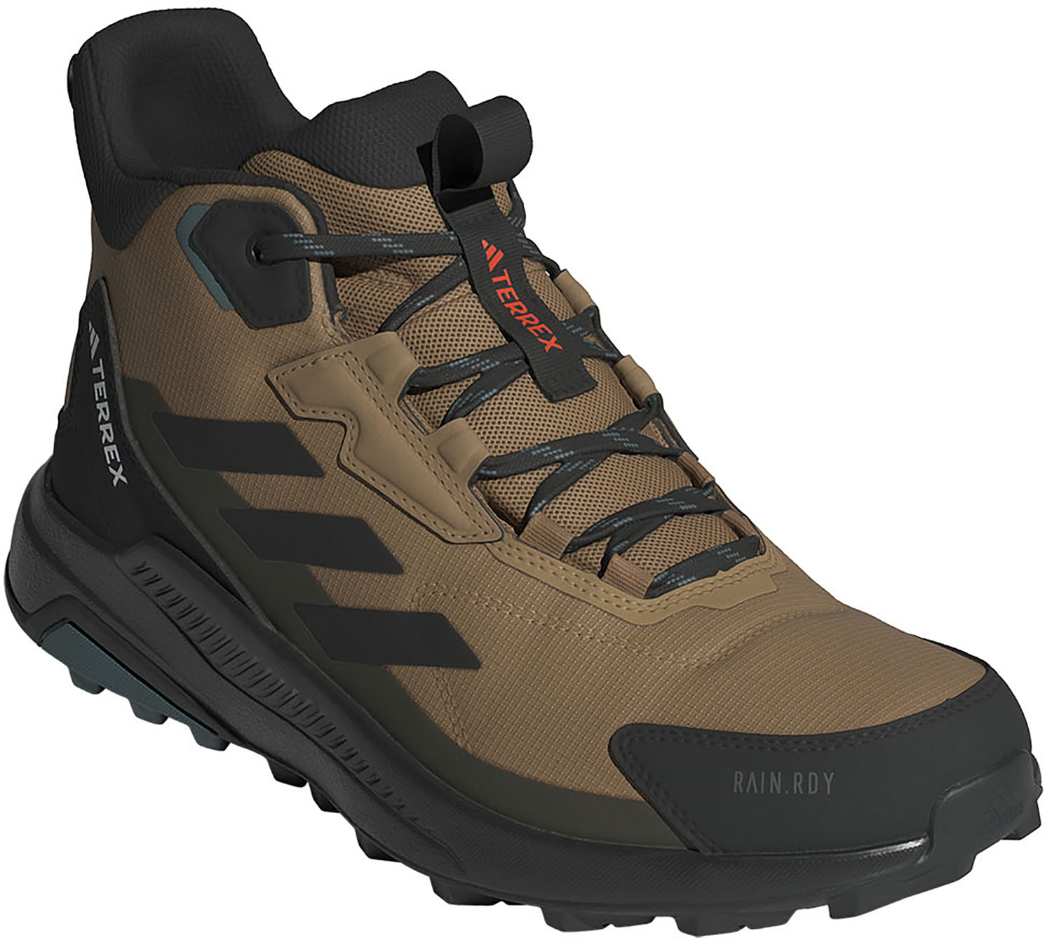 adidas メンズ テレックス Anylander ミッド Rain.RDY ハイキング / Terrex Anylander Mid Rain.Rdy Hiking アウトドア シューズ ハイキング ハイキングシューズ ミッドカット仕様 クッション性 快適 履き心地 ドライ 長距離 耐久性 レギュラーフィット シューレースクロージャー JQ9963