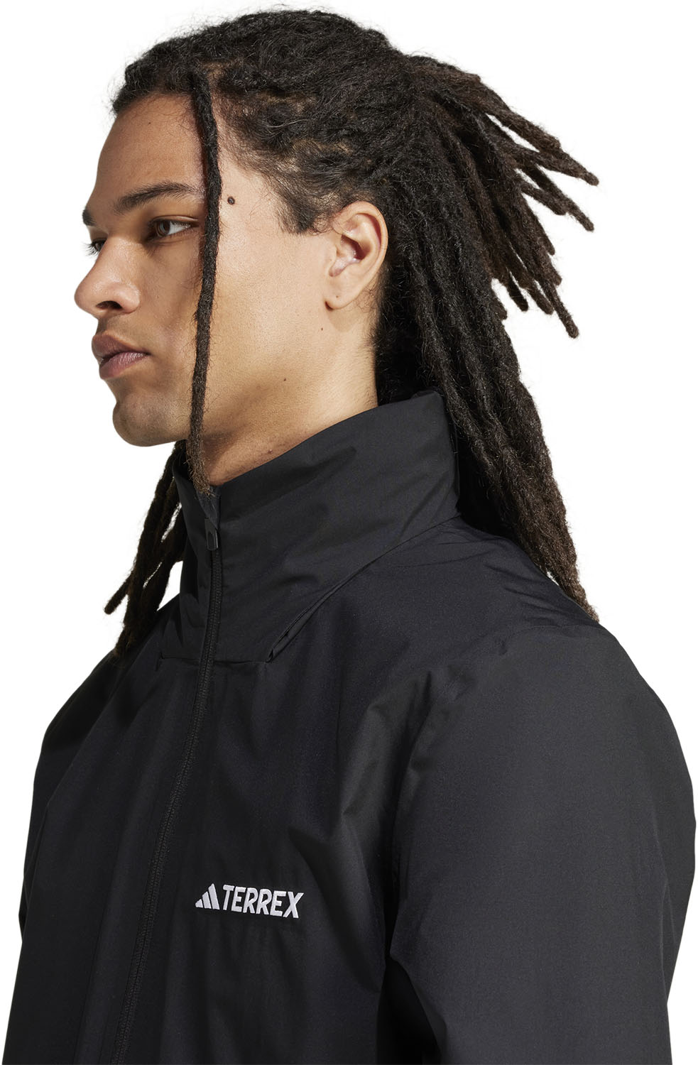 adidas マルチエッセンシャルズ 2L レインジャケット 雨風 悪天候 ドライ 快適な着心地 防水 透湿 CLIMAPROOF レギュラーフィット JXW84