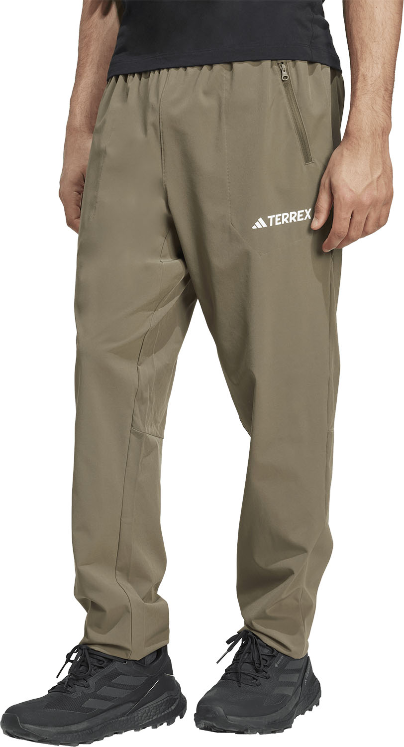 adidas マルチ エッセンシャルズ ストレッチパンツ ハイキングパンツ レギュラーフィット KSB02