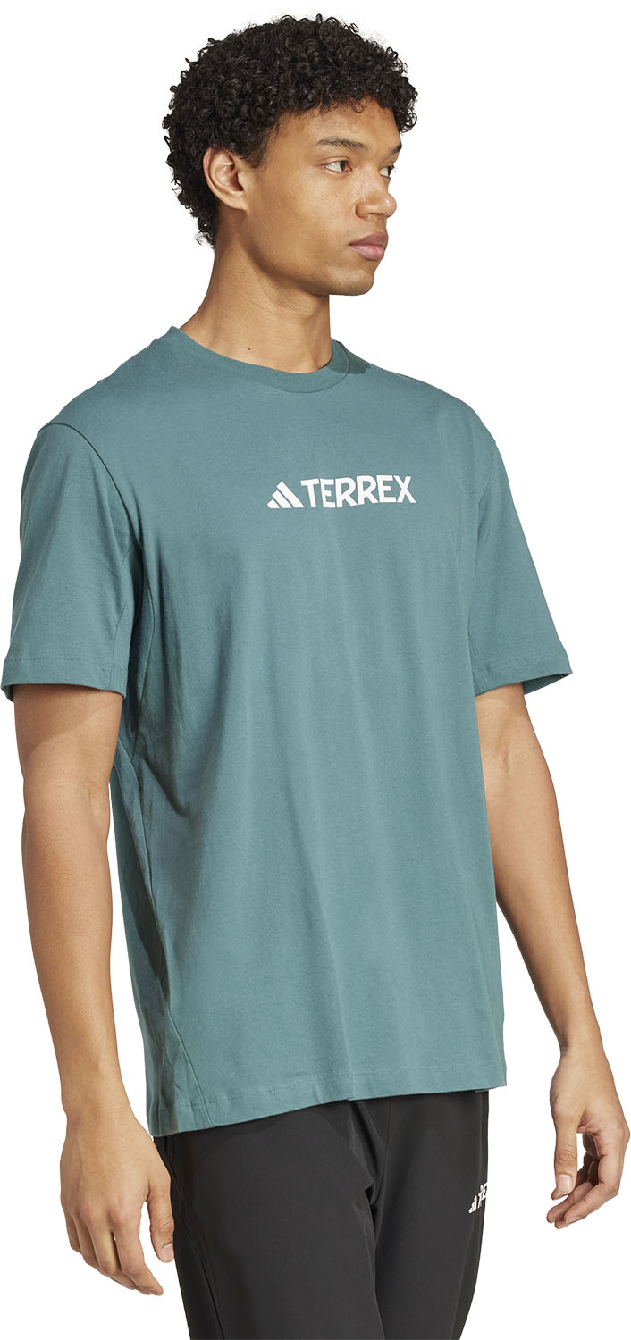 adidas テレックス クラシック ロゴ 半袖Tシャツ アウトドア アウトドアウェア Tシャツ 半袖Tシャツ 半袖 ショートスリーブ ハイキング トレイルラン ロゴT 気軽 普段使い レギュラーフィット KTN75