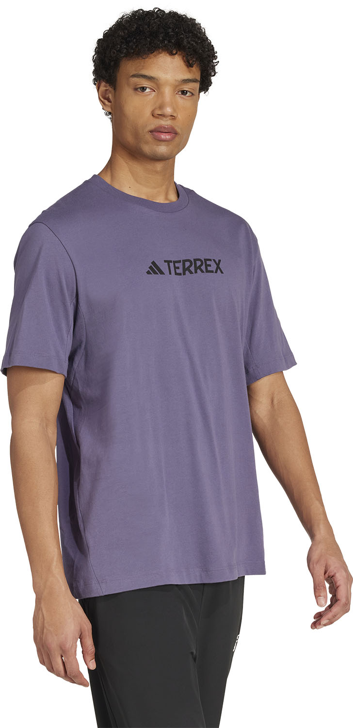 adidas テレックス クラシック ロゴ 半袖Tシャツ アウトドア アウトドアウェア Tシャツ 半袖Tシャツ 半袖 ショートスリーブ ハイキング トレイルラン ロゴT 気軽 普段使い レギュラーフィット KTN75