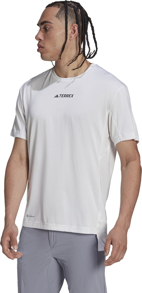 adidas アディダス TERREX テレックス マルチ 半袖Tシャツ アウトドア マルチ ハイキング ランニング メンズ 半袖Tシャツ Tシャツ クルーネック QF310 サバンナ QF310