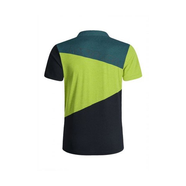 モンチュラ Vertical Block Zip T-Shirt メンズ Tシャツ 半袖シャツ ハーフジップ トレッキング ハイキング 登山 MTZN35X