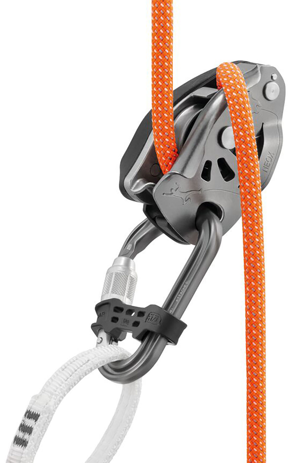 PETZL アウトドア カラビナ 反転防止用 取り外し可能 アタッシュバー M038CA00