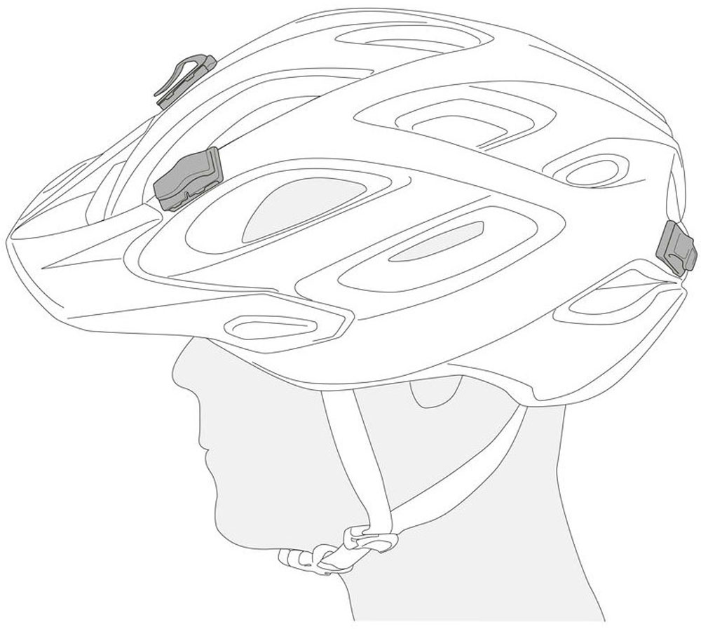 ペツル ユニ アダプト 4個セット UNI ADAPT ヘッドライトアクセサリ ヘッドランプアクセサリ ヘッドライト ヘッドランプ ヘルメット E000BA00