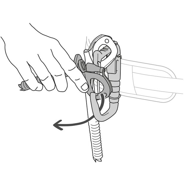 PETZL アイスクライミング マウンテニアリング キャリツール エボ ハーネス対応 ツールホルダー P043AB00