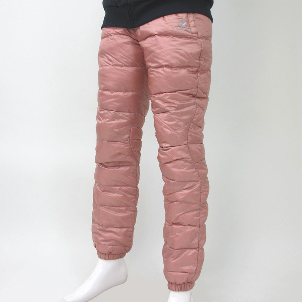 カナディアンイースト ダウンパンツ 750FP レディース 防寒 登山 ハイキング キャンプ 旅行 トラベル ファッション 散歩 女性 CEW3512PA2 PNK