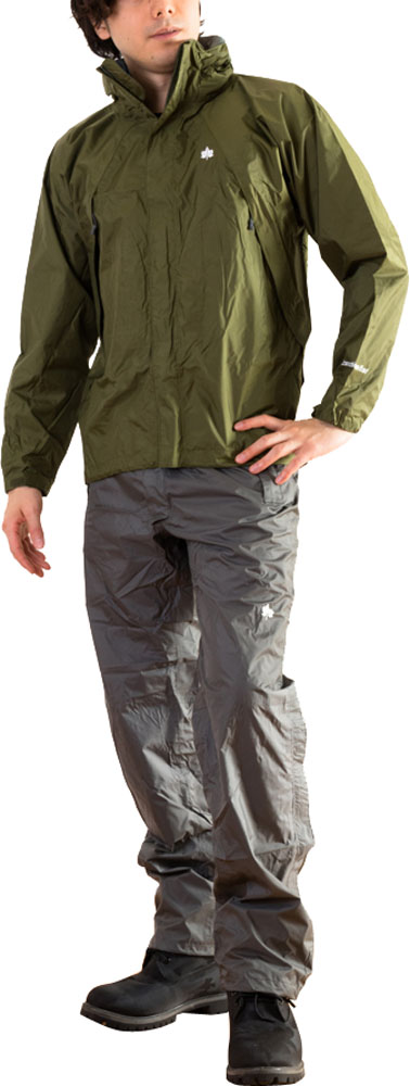 カナディアンイースト レインウェア メンズ 上下セット Rain Wear Men’s 雨具 レインスーツ 合羽 カッパ 登山 キャンプ 自転車 バイク 通勤 通学 旅行 男性 梅雨 CEW7011S