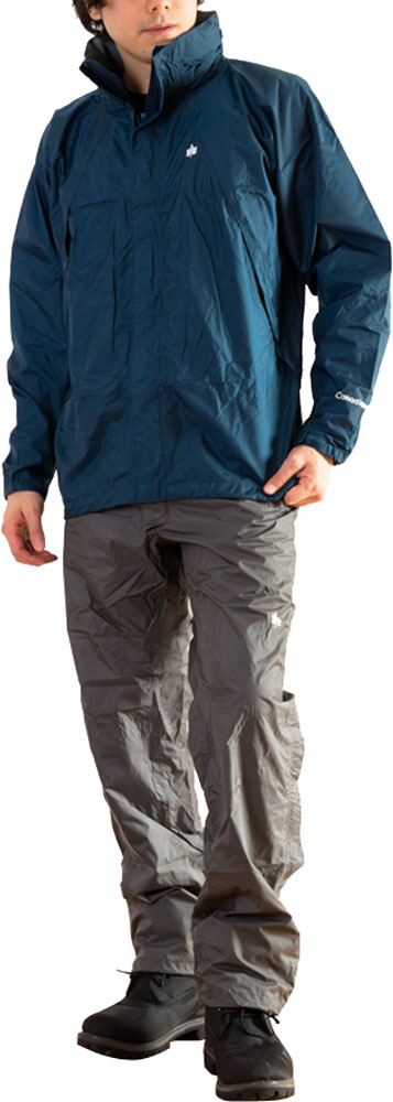 カナディアンイースト レインウェア メンズ 上下セット Rain Wear Men’s 雨具 レインスーツ 合羽 カッパ 登山 キャンプ 自転車 バイク 通勤 通学 旅行 男性 梅雨 CEW7011S