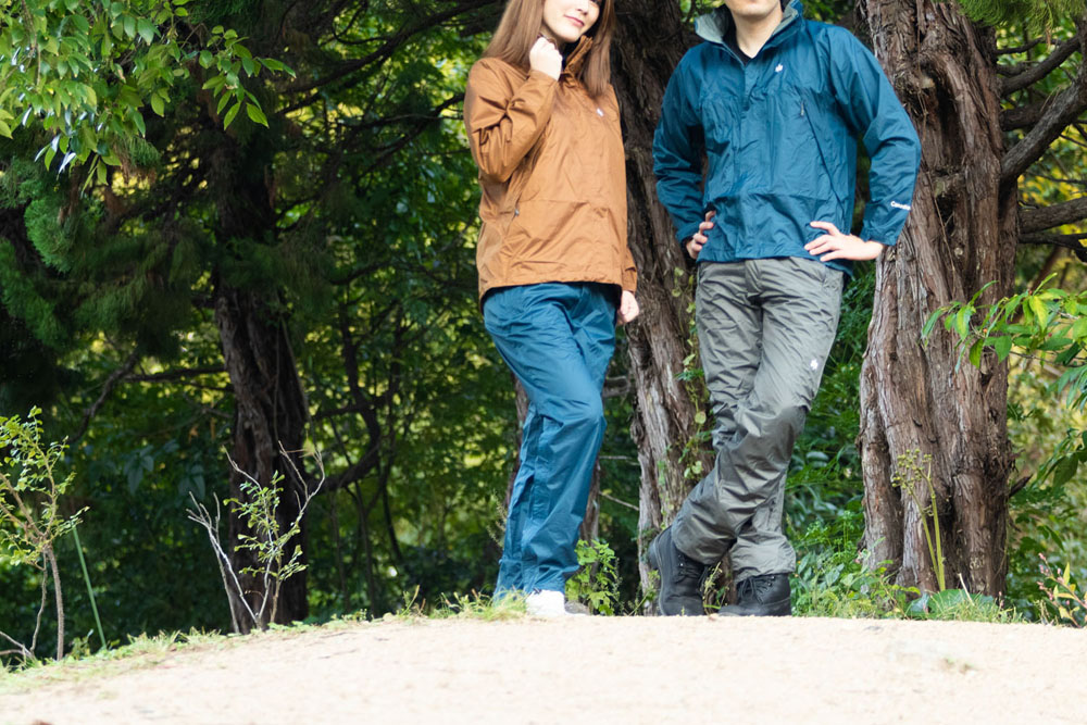 カナディアンイースト レインウェア メンズ 上下セット Rain Wear Men’s 雨具 レインスーツ 合羽 カッパ 登山 キャンプ 自転車 バイク 通勤 通学 旅行 男性 梅雨 CEW7011S
