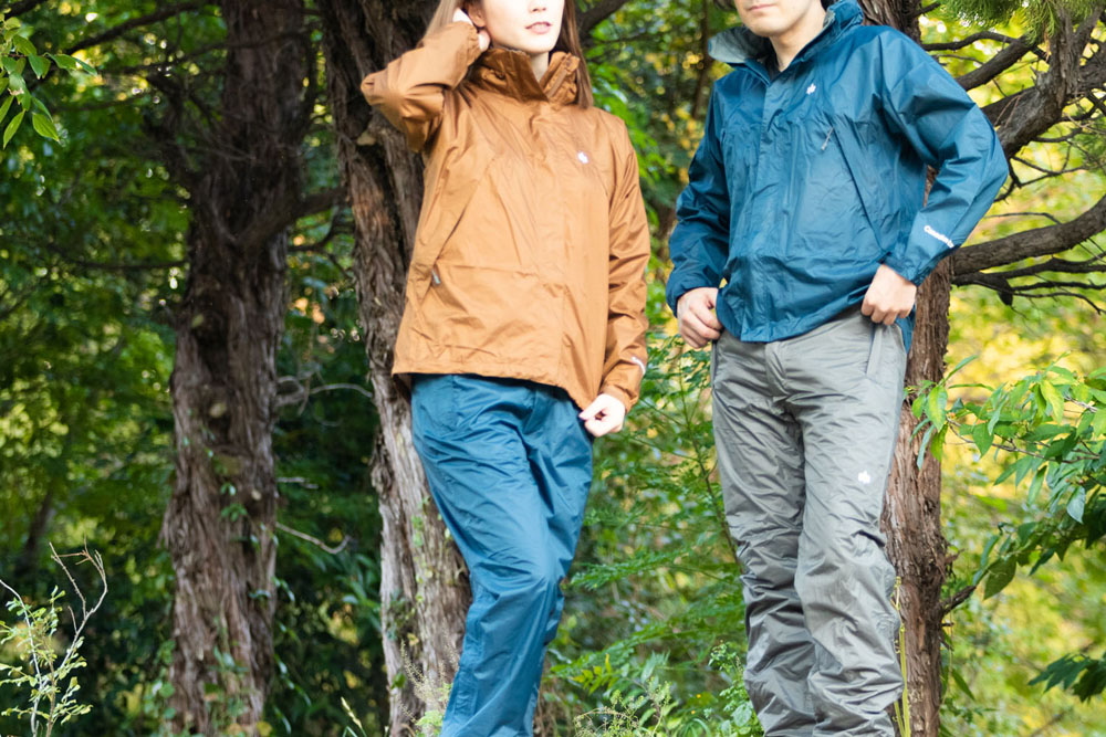 カナディアンイースト レインウェア メンズ 上下セット Rain Wear Men’s 雨具 レインスーツ 合羽 カッパ 登山 キャンプ 自転車 バイク 通勤 通学 旅行 男性 梅雨 CEW7011S