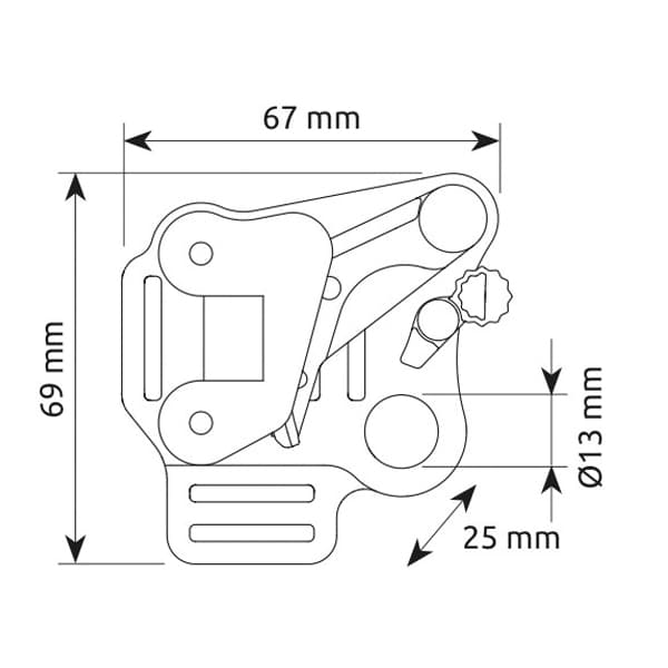 CAMP カンプ TURBOFOOT EVO Right 5326100