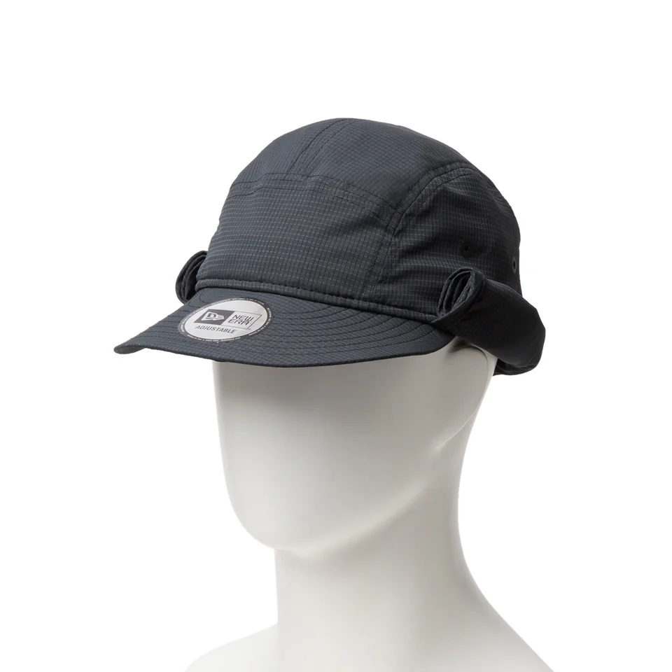 NEWERA メンズ レディース 帽子 ジェットキャップ サンシェード Tech Air Dot Air ブラック 14392147