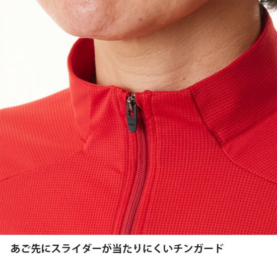 ファイントラック Women's ドラウトクアッド ジップT レディース半袖シャツ ハーフジップシャツ  FMW1124