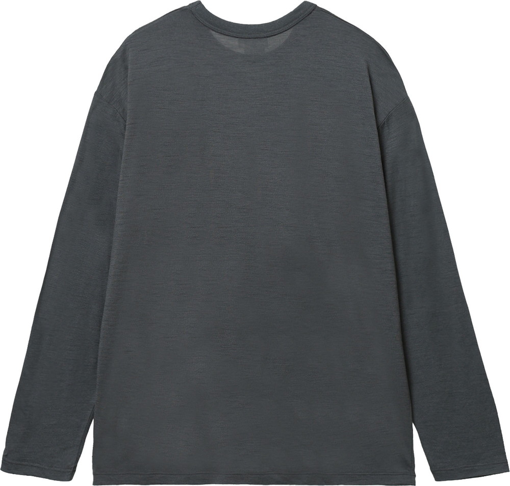 メリノ 150 ロングスリーブ ポケット ティー IB0A57DB