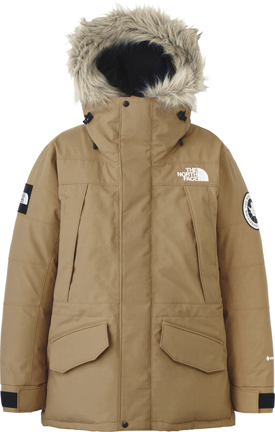 THE NORTH FACE アンタークティカパーカ アウトドア ジャケット 防水性 防風性 保温性 リサイクルダウン 極寒地 天体観測 日常着 ユーティリティブラウン ブラウン L ユニセックス ND92342
