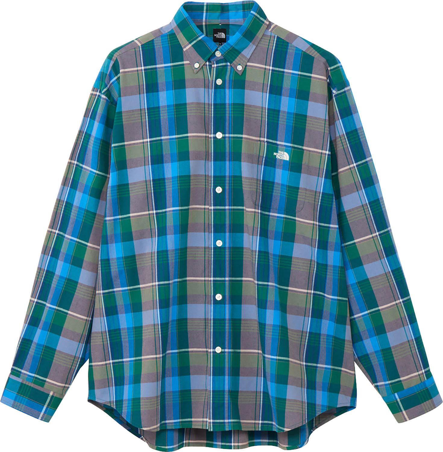 THE NORTH FACE ロングスリーブマドラスシャツ シャツ 長袖シャツ ボタンダウン ハイカーシャツ アウトドア 山登り 登山 ハイキング NR12431