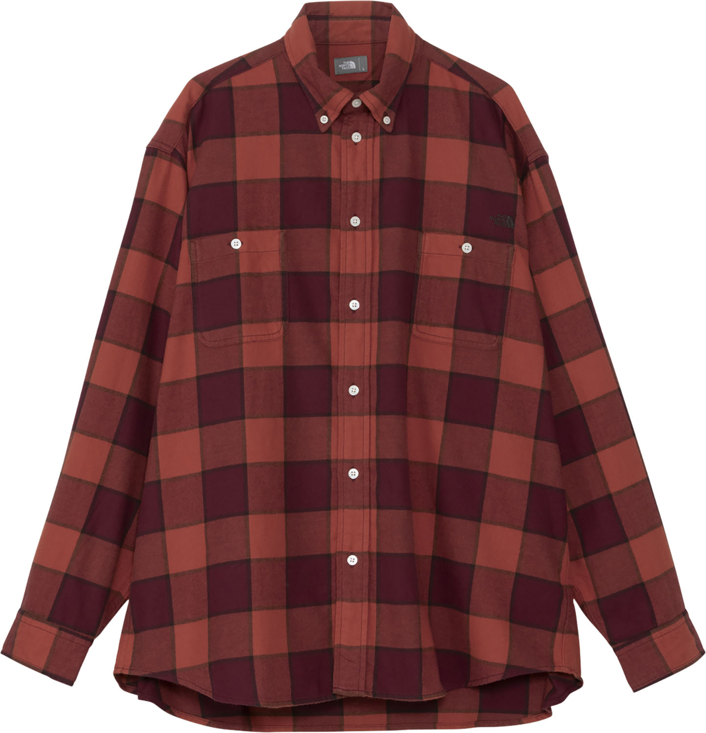 THE NORTH FACE ロングスリーブフロストフォージフランネルシャツ シャツ 長袖シャツ ボタンダウン アウトドア 山登り 登山 ハイキング カジュアル タウンユース NR62431