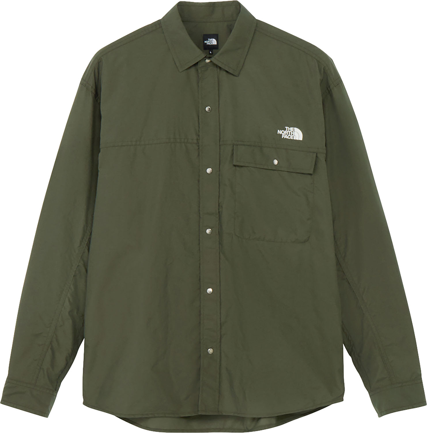 THE NORTH FACE ロングスリーブヌプシシャツ トップス 布帛シャツ ブラウス 長袖 LS Nuptse Shirt NR62550