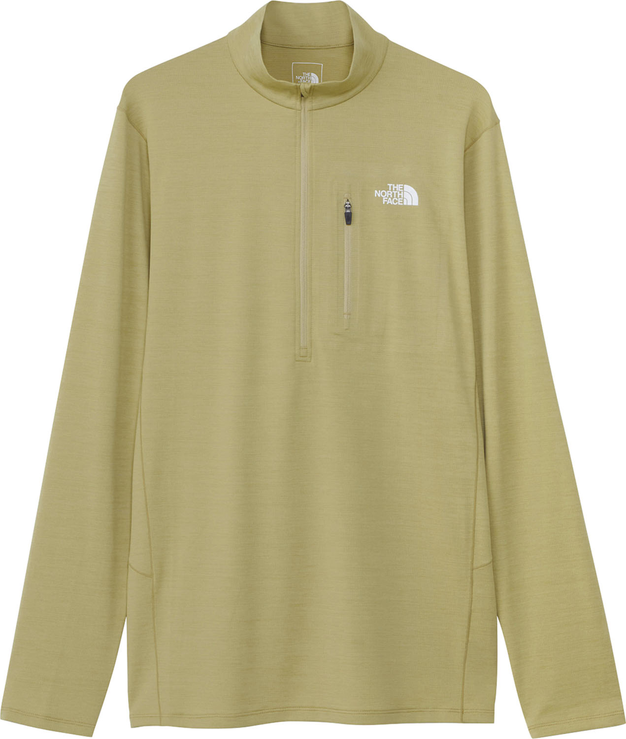 THE NORTH FACE ロングスリーブフラッシュドライスリーディージップアップ ロングスリーブ 長袖 ハーフジップ アウトドア 山登り 登山 ハイキング NT12201