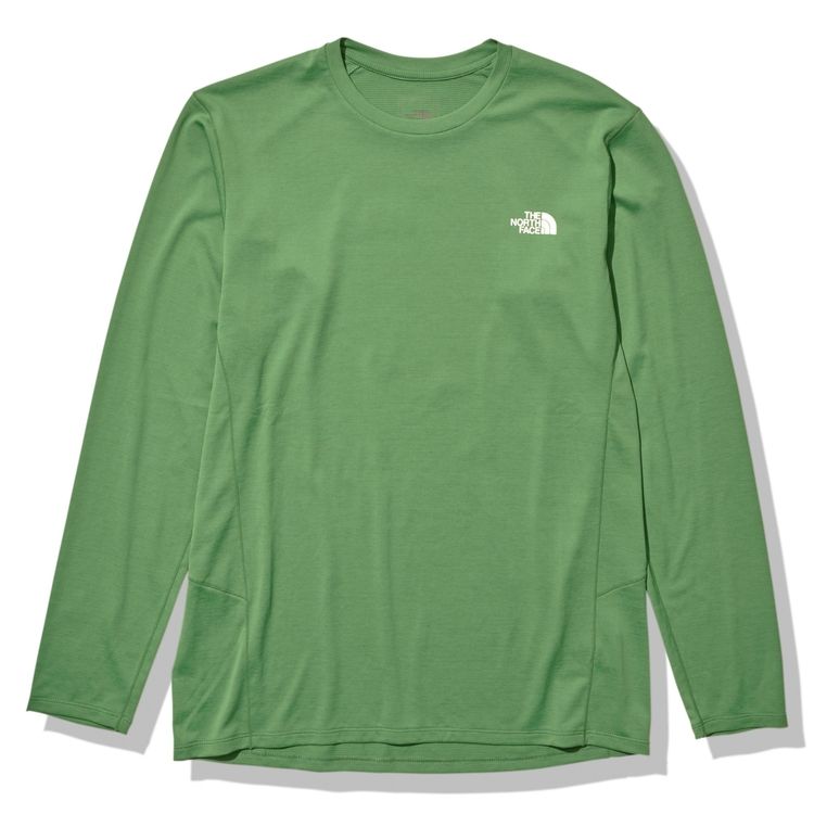 ノースフェイス ロングスリーブフラッシュドライスリーディークルー メンズ L／S FLASHDRY 3D Crew 長袖 Tシャツ トップス 登山 トレッキング トレーニング 男性 NT12203