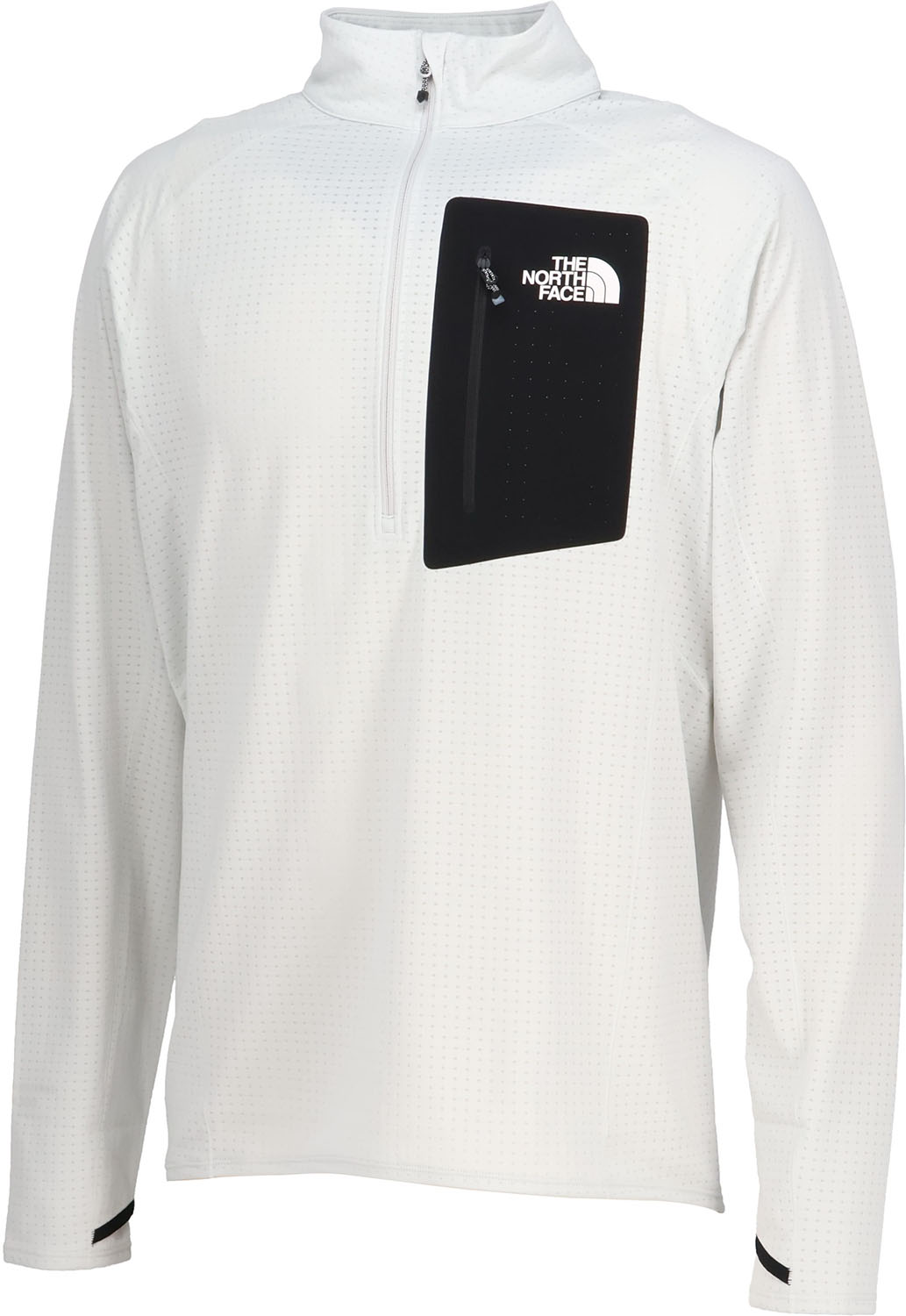 THE NORTH FACE エクスペディションドライドットジップハイ ベースレイヤー Tシャツ 長袖 ハーフジップ ハイネック 単体着用可能 トップス 吸汗速乾ドライ 汗冷え防止 ダブルニット構造 サムホール 登山 トレッキング アウトドア Expedition Dry Dot Zip High メンズ レディース NT12522
