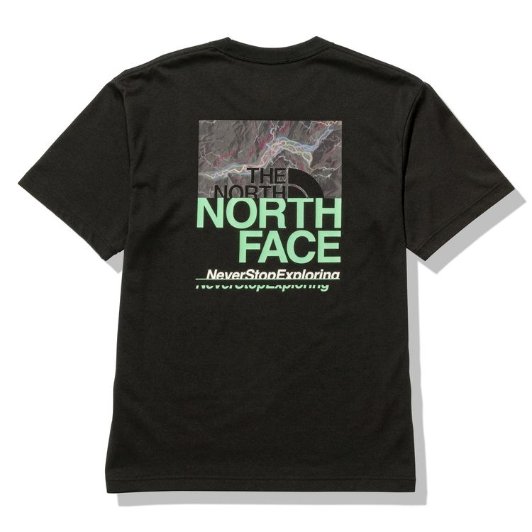 THE NORTH FACE ノースフェイス メンズ レディース 半袖シャツ Tシャツ ショートスリーブハーフスウィッチングロゴティー NT32338
