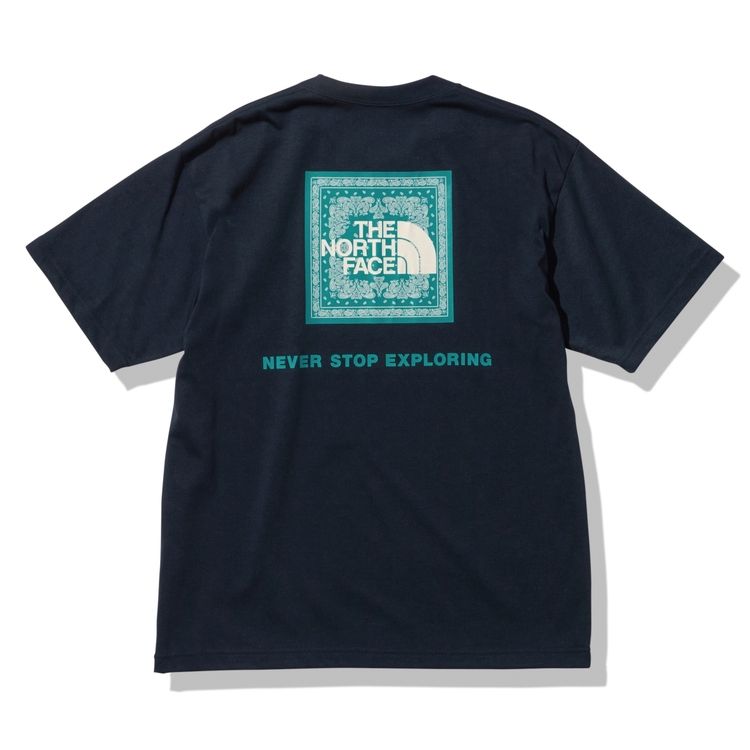 THE NORTH FACE ノースフェイス メンズ Tシャツ ショートスリーブバンダナスクエアロゴティー NT32349