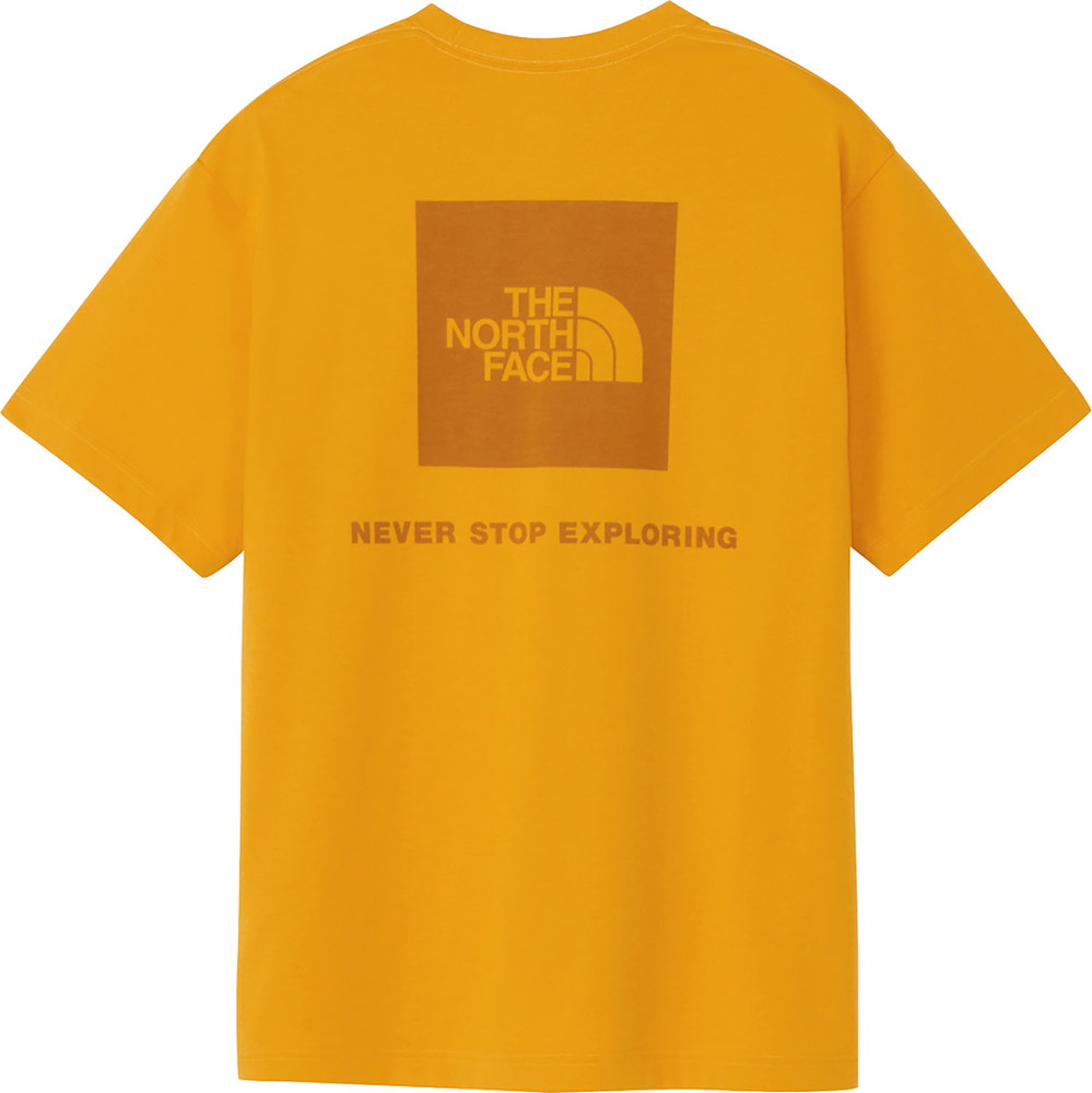 メンズ  半袖Tシャツ 半袖シャツ ショートスリーブバックスクエアロゴティー NT32447