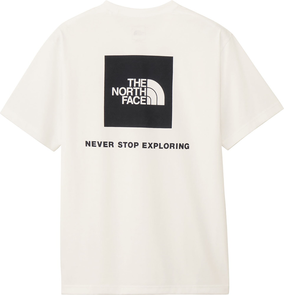 メンズ  半袖Tシャツ 半袖シャツ ショートスリーブバックスクエアロゴティー NT32447