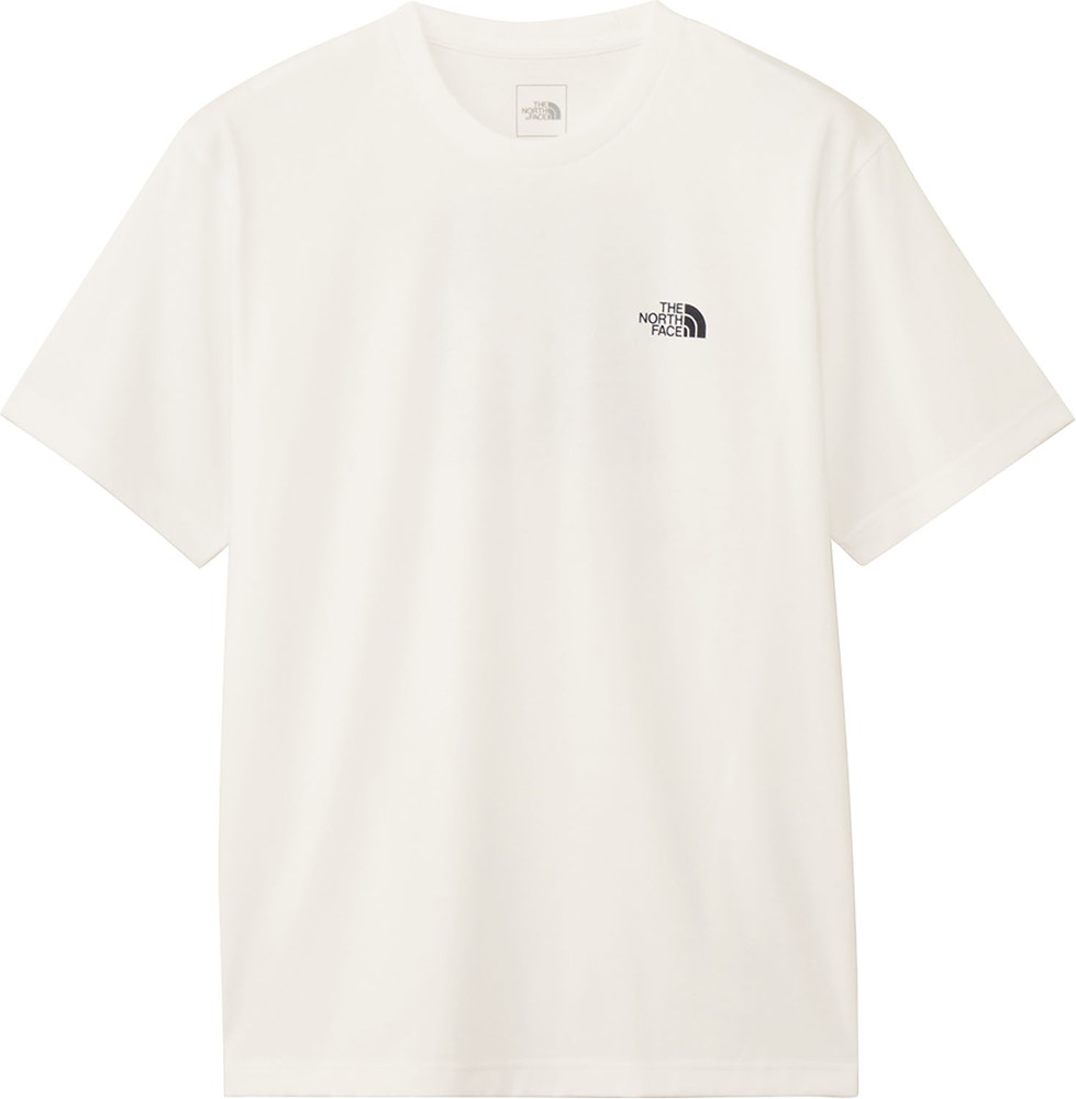メンズ  半袖Tシャツ 半袖シャツ ショートスリーブバックスクエアロゴティー NT32447