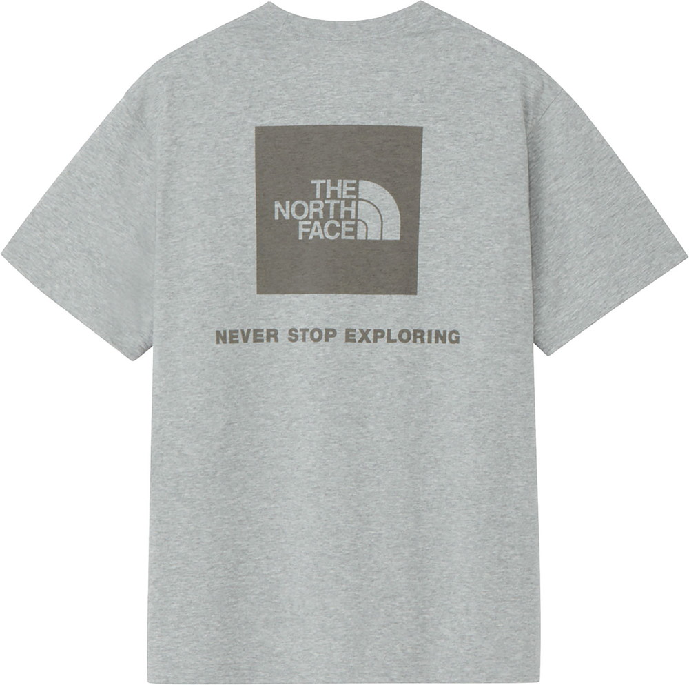 メンズ  半袖Tシャツ 半袖シャツ ショートスリーブバックスクエアロゴティー NT32447