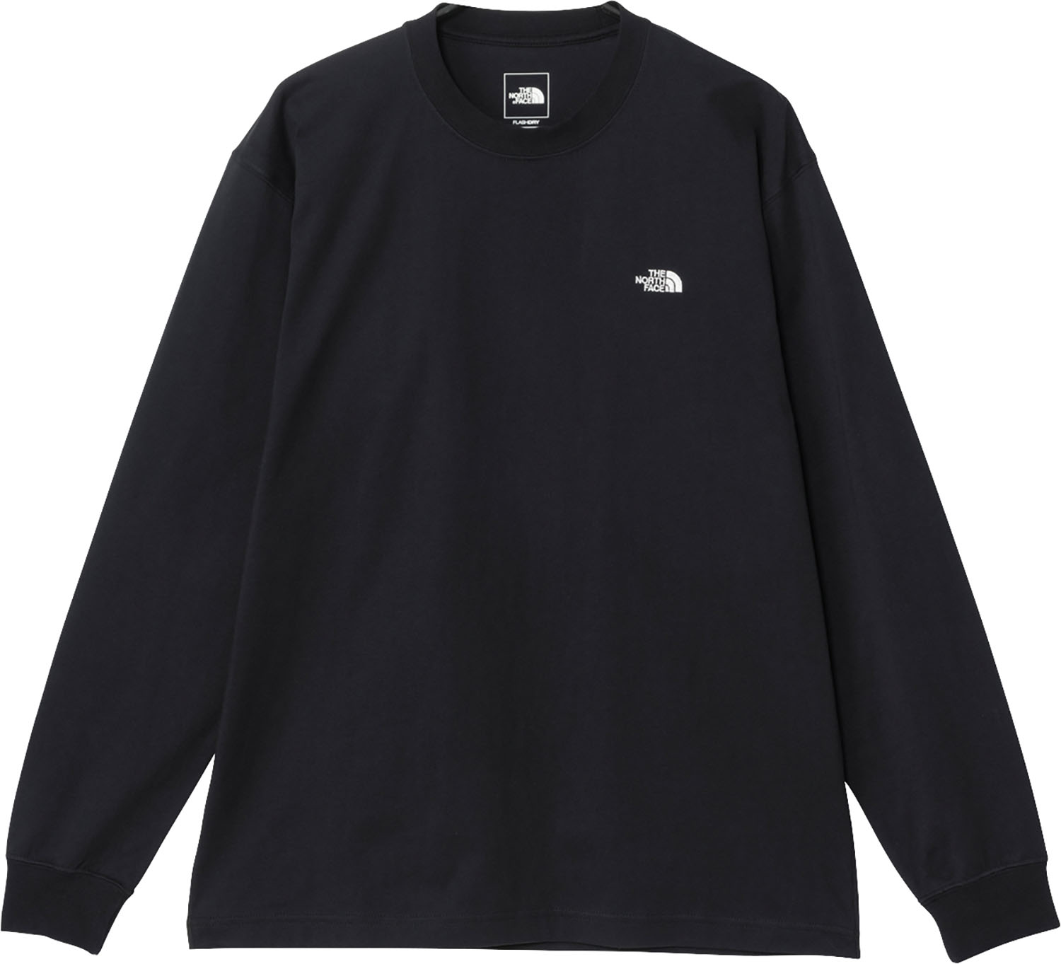 THE NORTH FACE ロングスリーブフラッシュドライヌプシコットンティー ロングスリーブ Tシャツ アウトドア 山登り 登山 ハイキング 吸汗速乾 NT32535