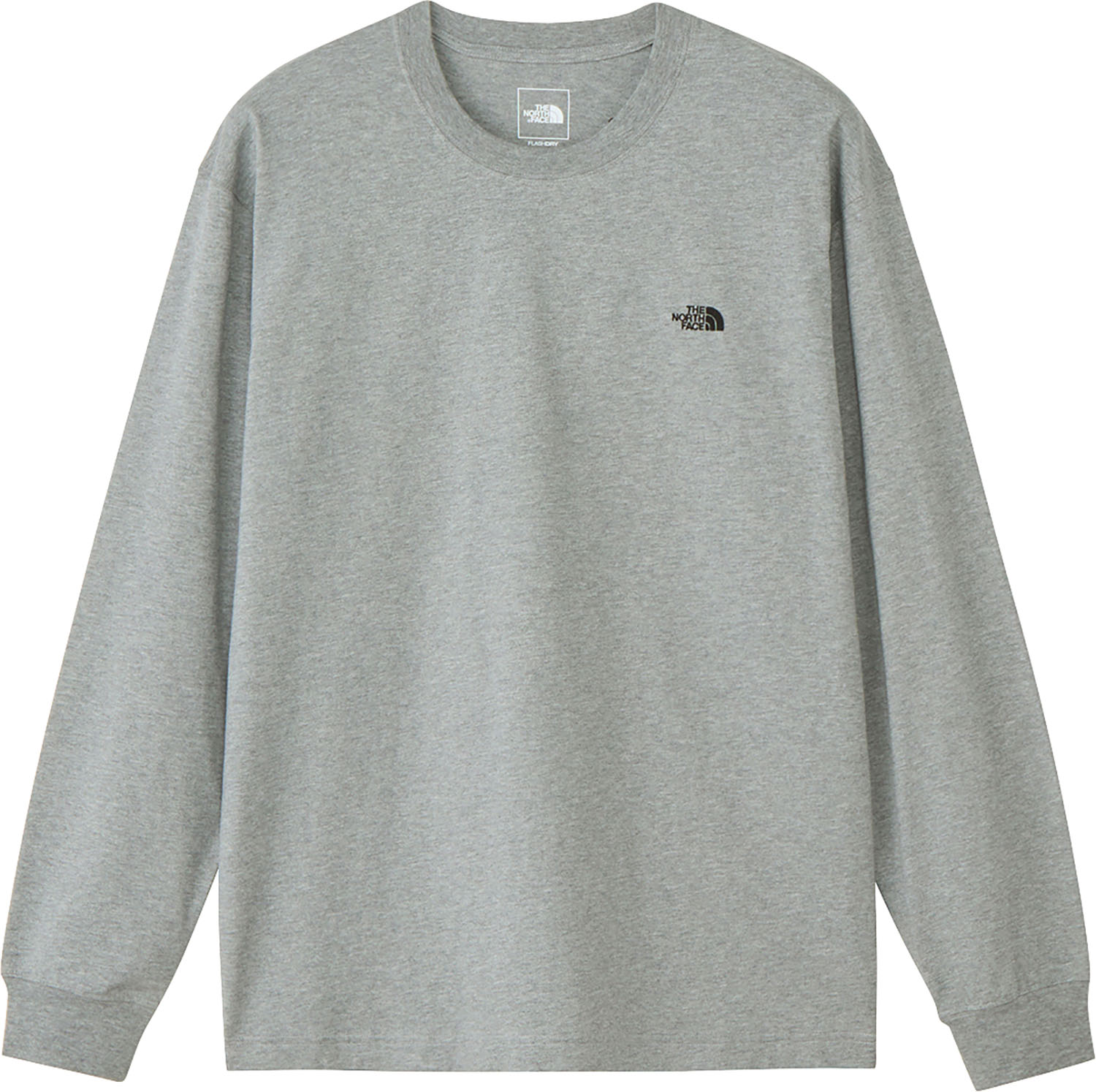 THE NORTH FACE ロングスリーブフラッシュドライヌプシコットンティー トップス Tシャツ 長袖 LS FD Nuptse Cotton Tee NT32535