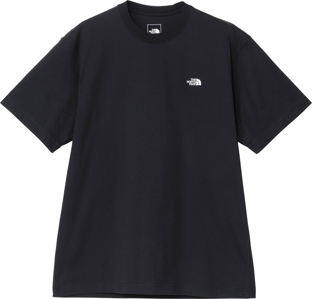 メンズ  半袖Tシャツ 半袖シャツ ショートスリーブフラッシュドライヌプシコットンティー NT32536
