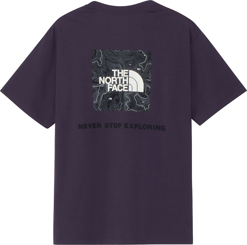 メンズ レディース 半袖Tシャツ 半袖シャツ ショートスリーブバックスクエアトラバースロゴティー NT32543