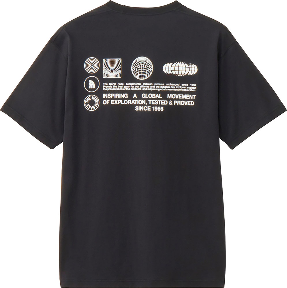 メンズ  半袖Tシャツ 半袖シャツ ショートスリーブフラッシュドライグローブグリッドコットンティー NT32550