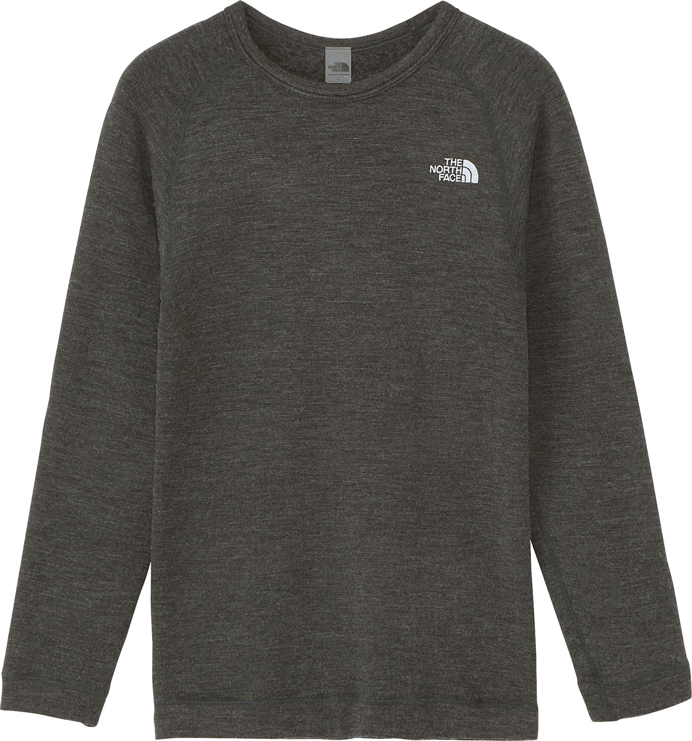 THE NORTH FACE エクスペディションホットクルー アウトドア インナーシャツ 保温性 光電子 静電ケア設計 冬 ミックスグレー グレー L ユニセックス NT62313