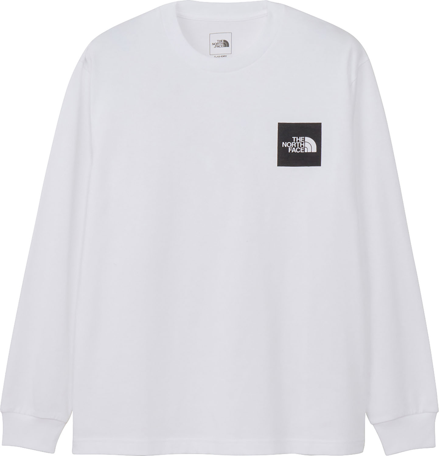 THE NORTH FACE ロングスリーブスクエアロゴティー トップス Tシャツ シャツ スポーティ カジュアル LS Square Logo Tee NT82534